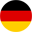 Flagge Deutschland Icon rund